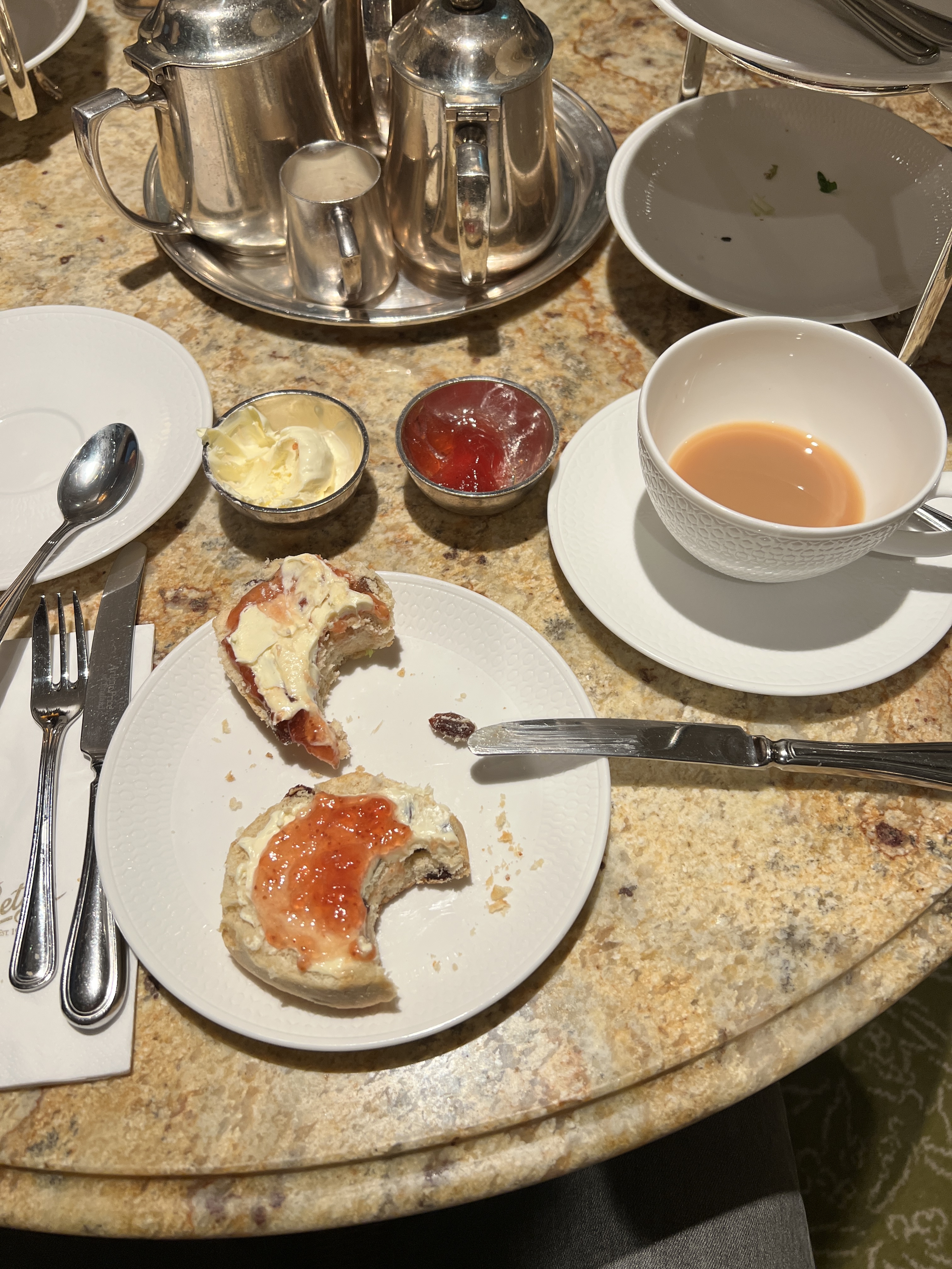 eating a scone the devon and cornwall way
